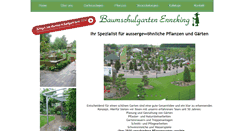 Desktop Screenshot of baumschulgarten-enneking.de